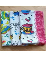 Kit com 6 Panos de Prato Atoalhados