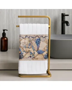 Toalha de Lavabo Cole&ccedil;&atilde;o Perfume - TLPER007