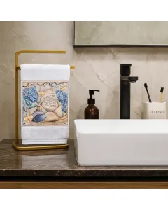 Toalha de Lavabo Cole&ccedil;&atilde;o Perfume - TLPER010