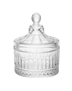 Potiche Redondo 6,8cm x 9cm Sortido Cristal - Lyor 221628