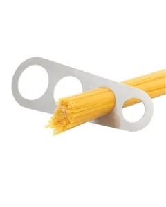 Medidor para Porção de Massa Espaguete de Aço Inox 18,5cm x 6cm x 0,1cm - Lyor