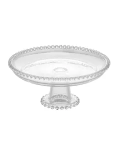 Prato de Cristal com Pé Pearl 20cm x 9cm - Wolff 28270
