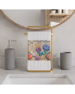 Toalha de Lavabo Cole&ccedil;&atilde;o Lavanda - TLPER004